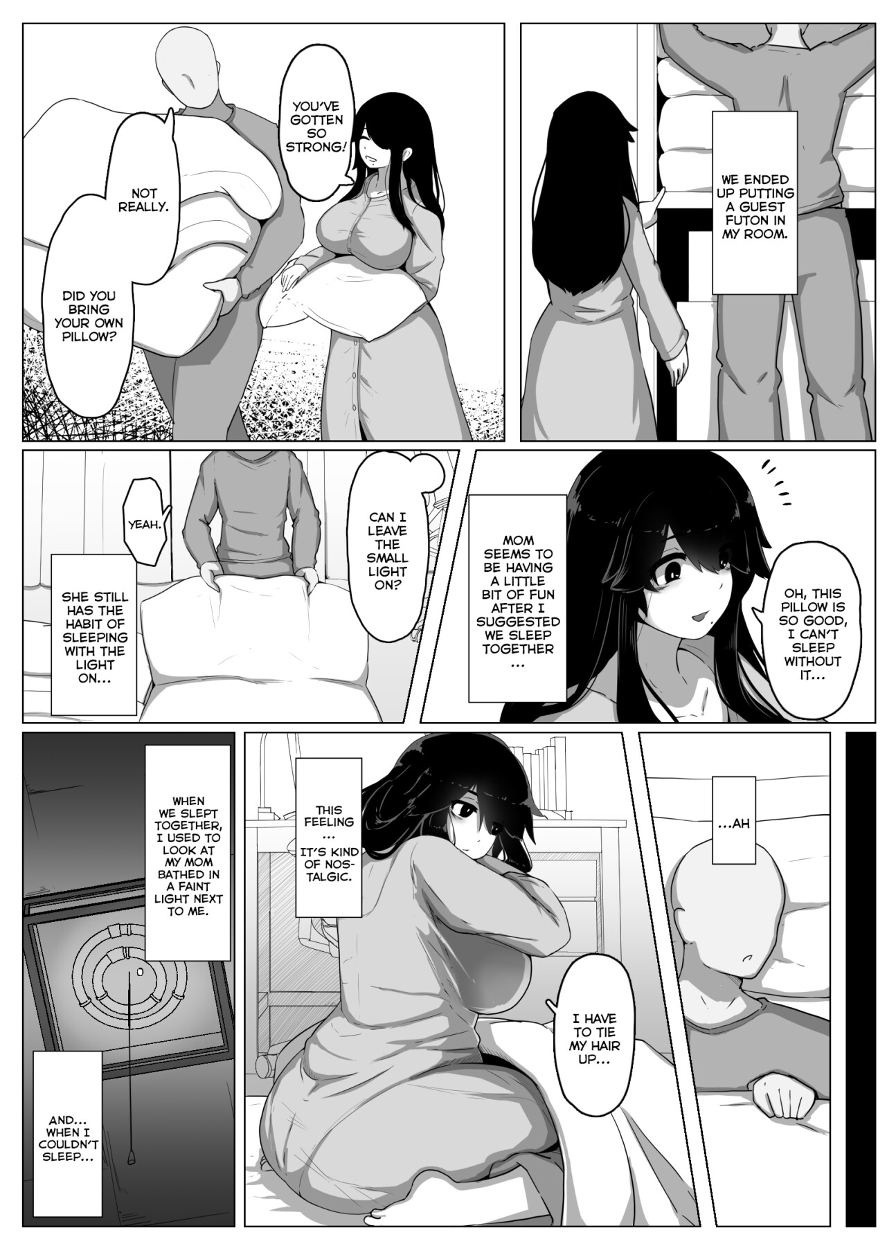 Hentai Manga Comic-Good Night, Mom I-Read-17